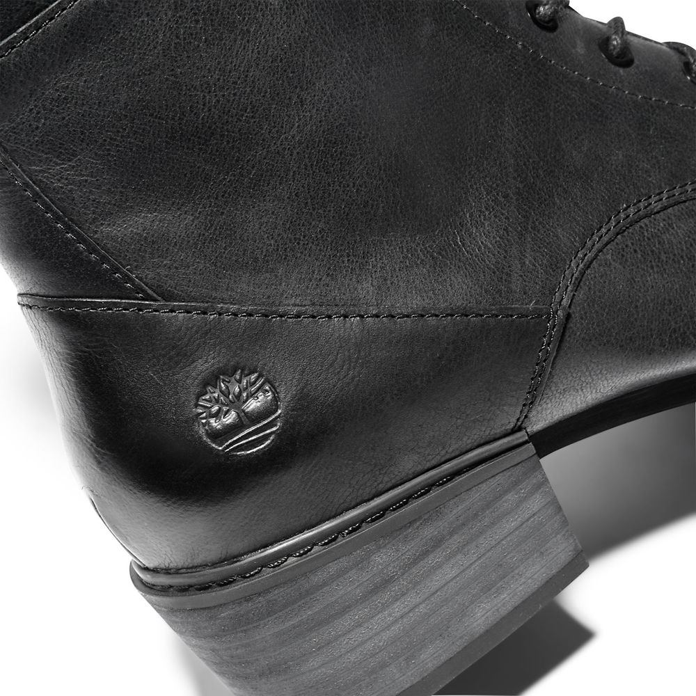 Botins Feminino - Timberland Sutherlin Bay Couro - BSYZW4279 - Pretas